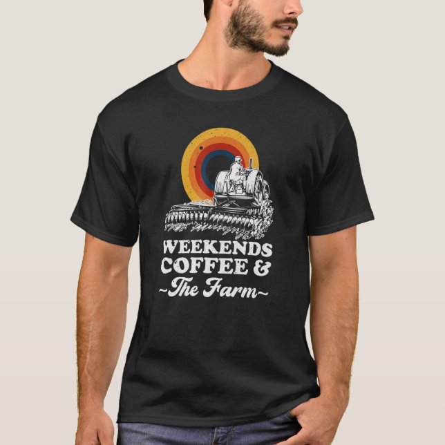 Camiseta Fim De Semana Café E Fazenda (Frente)