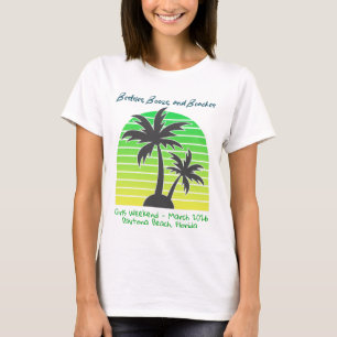 Camiseta Fim de Semana das Meninas Personalizável