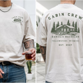 Camiseta Fim de Semana de Acampamento Personalizado Despedi