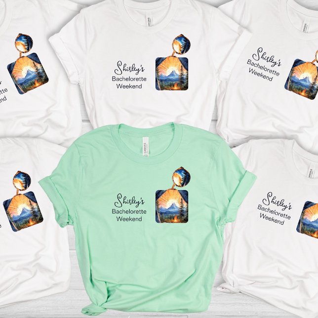 Camiseta Fim de Semana de Campanha Montanhosas (Criador carregado)