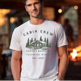Camiseta Fim de Semana de Camping Personalizado Despedida d