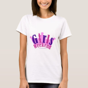 Camiseta Fim de Semana de Meninas