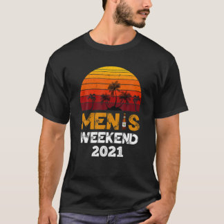 Camiseta Fim de Semana de Mens Beer 2021 | Viagens masculin