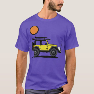 Camiseta Fim de Semana de Praia 4WD