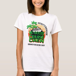 Camiseta Fim de Semana de Verão da TRIPULAÇÃO DE CRUZES DE 