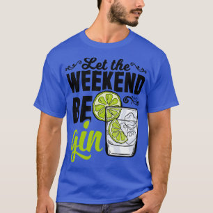 Camiseta Fim de Semana do Álcool Gin Tonic Longdrinque
