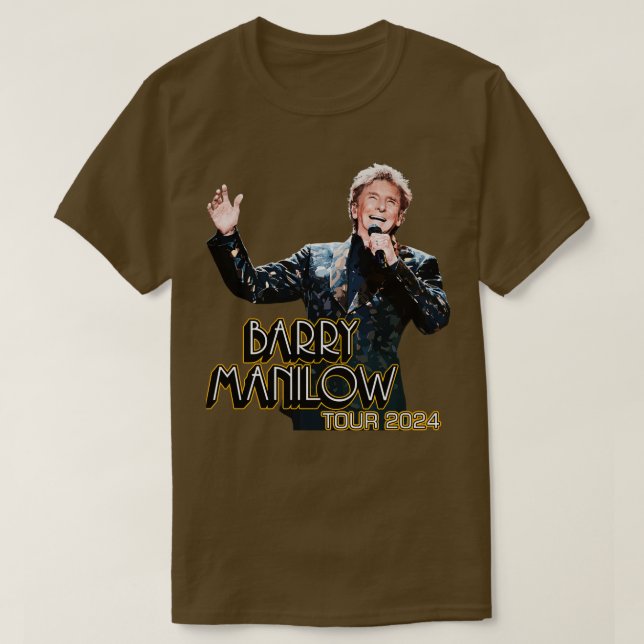 Camiseta Fim de semana em Nova Inglaterra Barry Manilow TSh (Frente do Design)