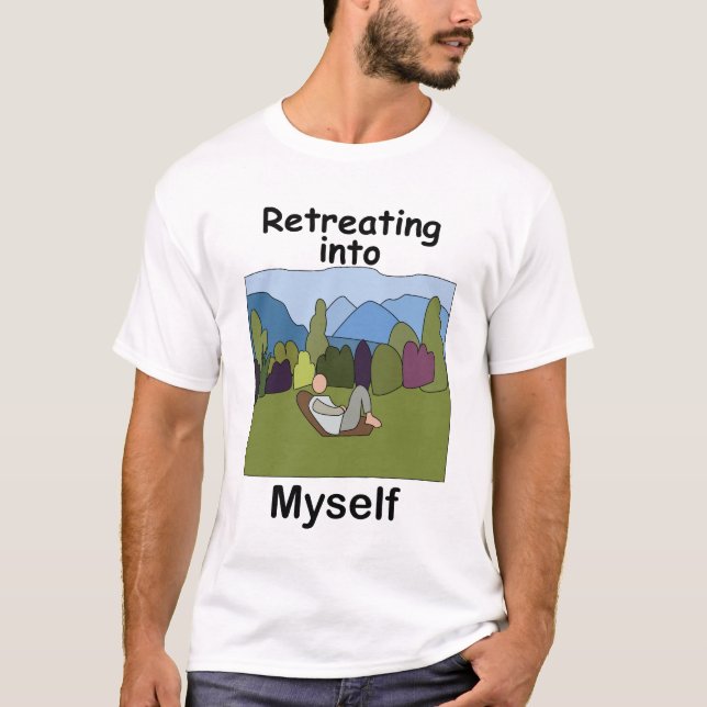 Camiseta Fim de Semana Escapando Para Dentro de Mim (Frente)