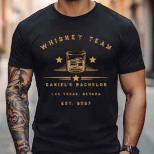 Camiseta Fim de Semana Personalizado com Tema de Uísque par