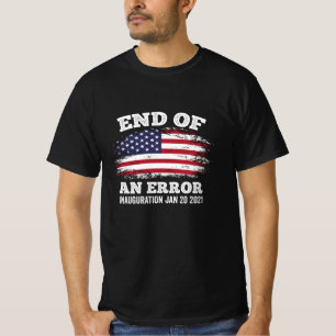 Camiseta Fim de um Erro na Inauguração de Biden Harris 20