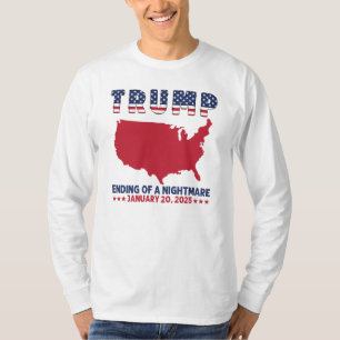 Camiseta Fim de um Pesadelo de Trump