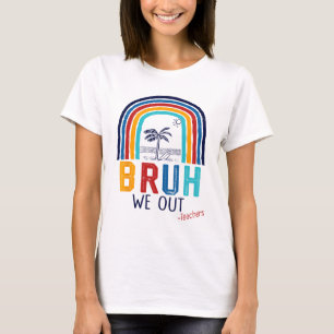Camiseta Fim Do Ano Escolar No Dia Passado Do Ensino Escola