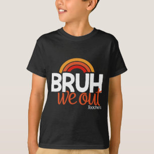 Camiseta Fim Do Ano Escolar No Dia Passado Do Ensino Escola