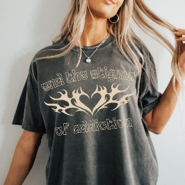 Camiseta Fim do estigma do Vício | Sensibilização para a so