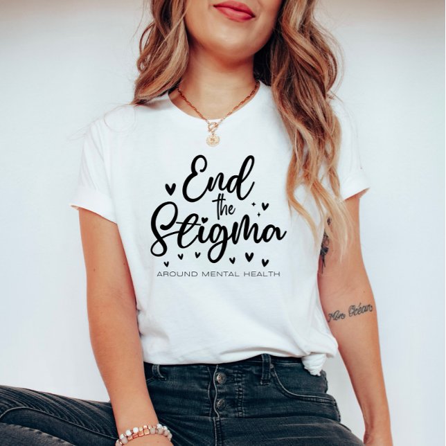 Camiseta Fim do Estigma - Saúde Mental (Criador carregado)