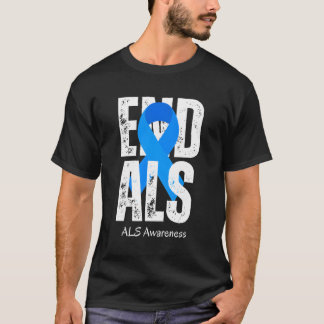 Camiseta Fim do mês de conscientização do Als Suporte a Fit
