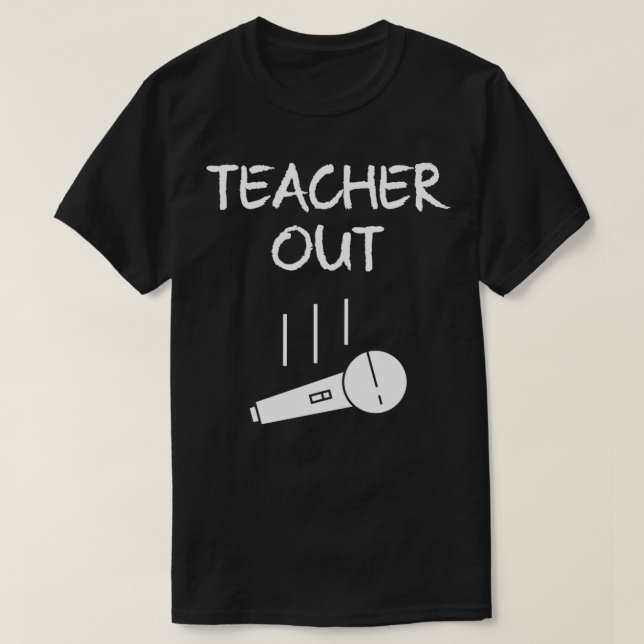 Camiseta Fim Do Retirado De Professores Do Mic Queda De Ret (Frente do Design)