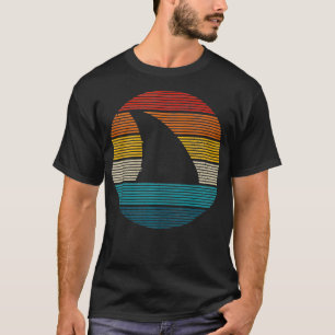 Camiseta Fin Vintage Scuba Surf de mergulho Presente no dri
