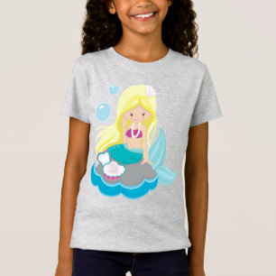 Camiseta fina para meninas