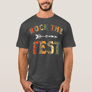 Camiseta Finais De Leopardo Da Escola De Teste Rock Motiva