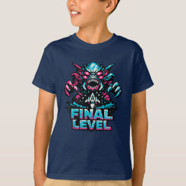 Camiseta Final Boss Level Arcade 