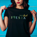 Camiseta Final Fiesta Cactus Festa de solteira mexicana<br><div class="desc">Camisa de Festa de solteira Fiesta Final. Prepare-se para festejar com a nossa coleção final de bachelorette do partido mexicano Fiesta! Esta coleção apresenta um esquema de cores vibrante de verde e amarelo, com designs de cacto lúdicos que certamente tornam sua celebração inesquecível. Nossos produtos vão de convites personalizáveis a...</div>