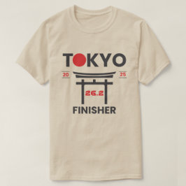 Camiseta Finalizador da Maratona de Tóquio 2025, Presente p