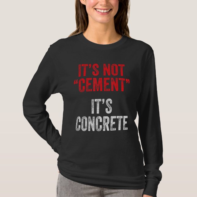 Camiseta Finalizador de Concreto (Frente)