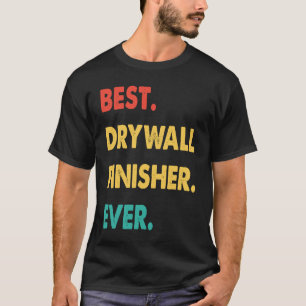 Camiseta Finalizador De Parede Secundária Retro Melhor Fina