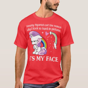 Camiseta Finalmente Descobriu A Razão Por Que Unicórn Engra