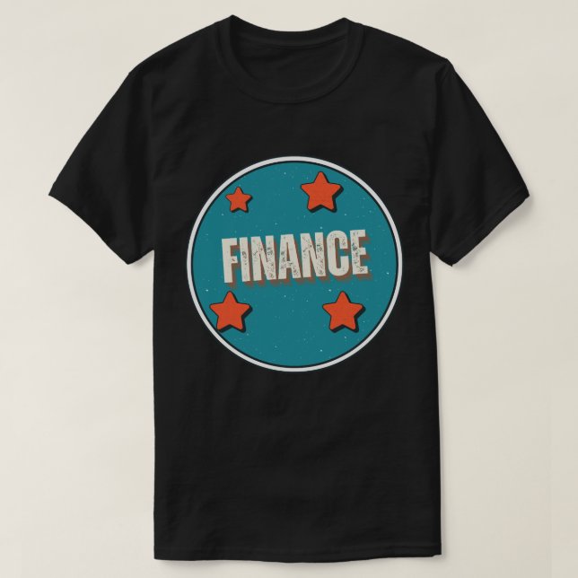 Camiseta Finanças (Frente do Design)
