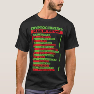 Camiseta Finanças Negociação Blockchain Criptomoeda Em
