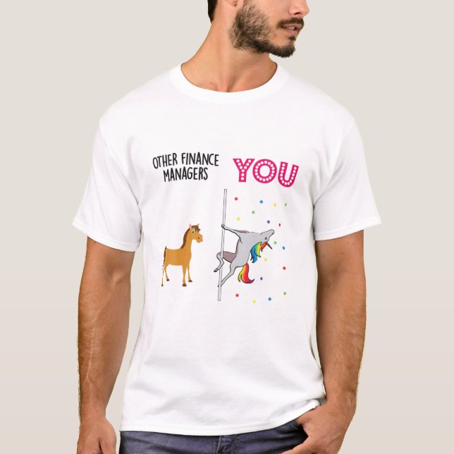 Camiseta Financiadora Funny Unicorn (Frente)