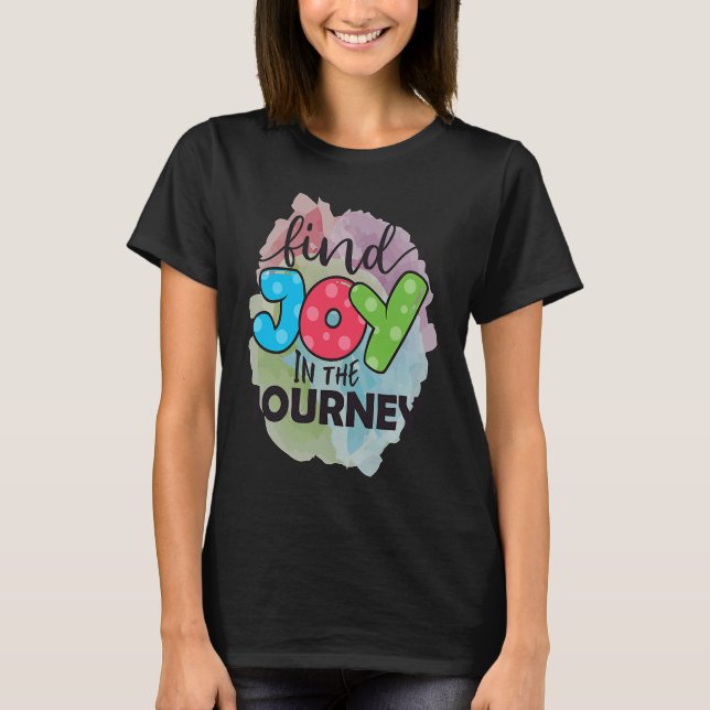 Camiseta Find Joy In The Journey (Frente)