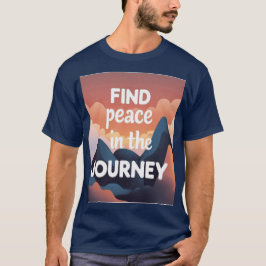 Camiseta “Find Peace in the Journey” – Unisex Jambhala Vibe
