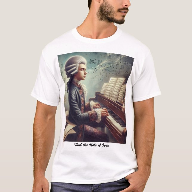 Camiseta Find The Note of Love (Frente)