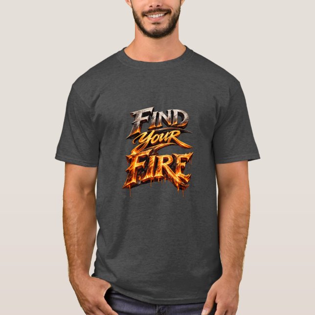 Camiseta Find Your Fire (Frente)