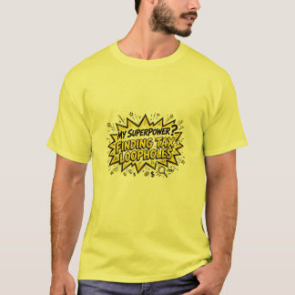 Camiseta  Finding Tax Loopholes Funny Accountant 