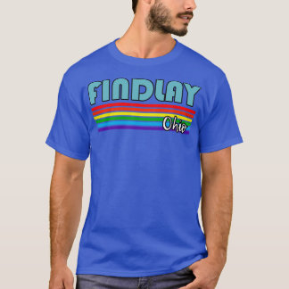 Camiseta Findlay Ohio Pride Findlay Gift LGBT Gift Suporte 