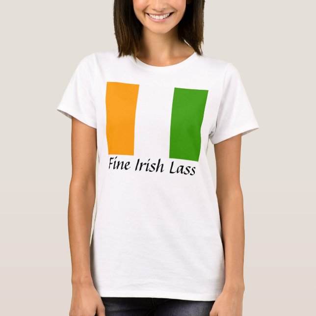 Camiseta Fine Irish Lass (Frente)