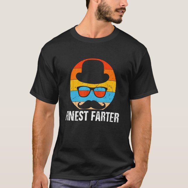 Camiseta Finest Farter  Dad Humor Daddy Gross Joke 1 (Frente)