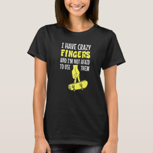 Camiseta Fingerboard Dinger Skateboard Fingerboard Qu