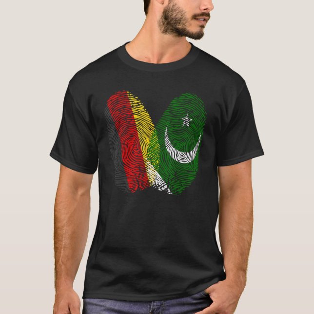 Camiseta Fingerprint Pakistan Pakistan (Frente)