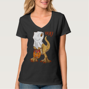 Camiseta Fingindo que sou um fantasma Rex Jack O' Lantern H