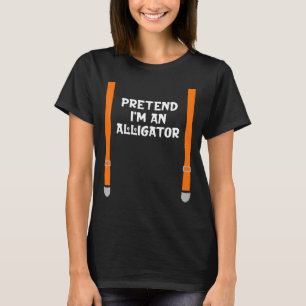 Camiseta Fingir A Figurina Do Festa De Halloween Ppreguiços