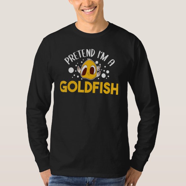 Camiseta Fingir Im Um Criador De Peixes De Aquário De Peixe (Frente)