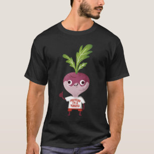 Camiseta Fingir-me a uma camisa-T de tomate-nabo