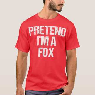 Camiseta Fingir-me de um vestido engraçado