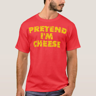Camiseta Fingir O Fim Do Queijo Halloween Leite Comida