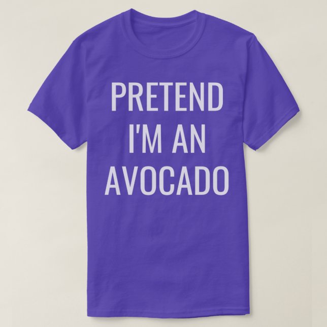 Camiseta Fingir O Fruta Ix27m An Avocado Avocado Lover (Frente do Design)